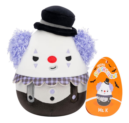 Squishmallows Ms. K the Clown 5 Inch Halloween Small Plush Soft Toy