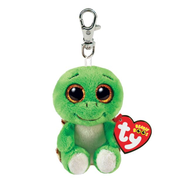 Ty Beanie Boo Turbo the Turtle Plush Key Clip