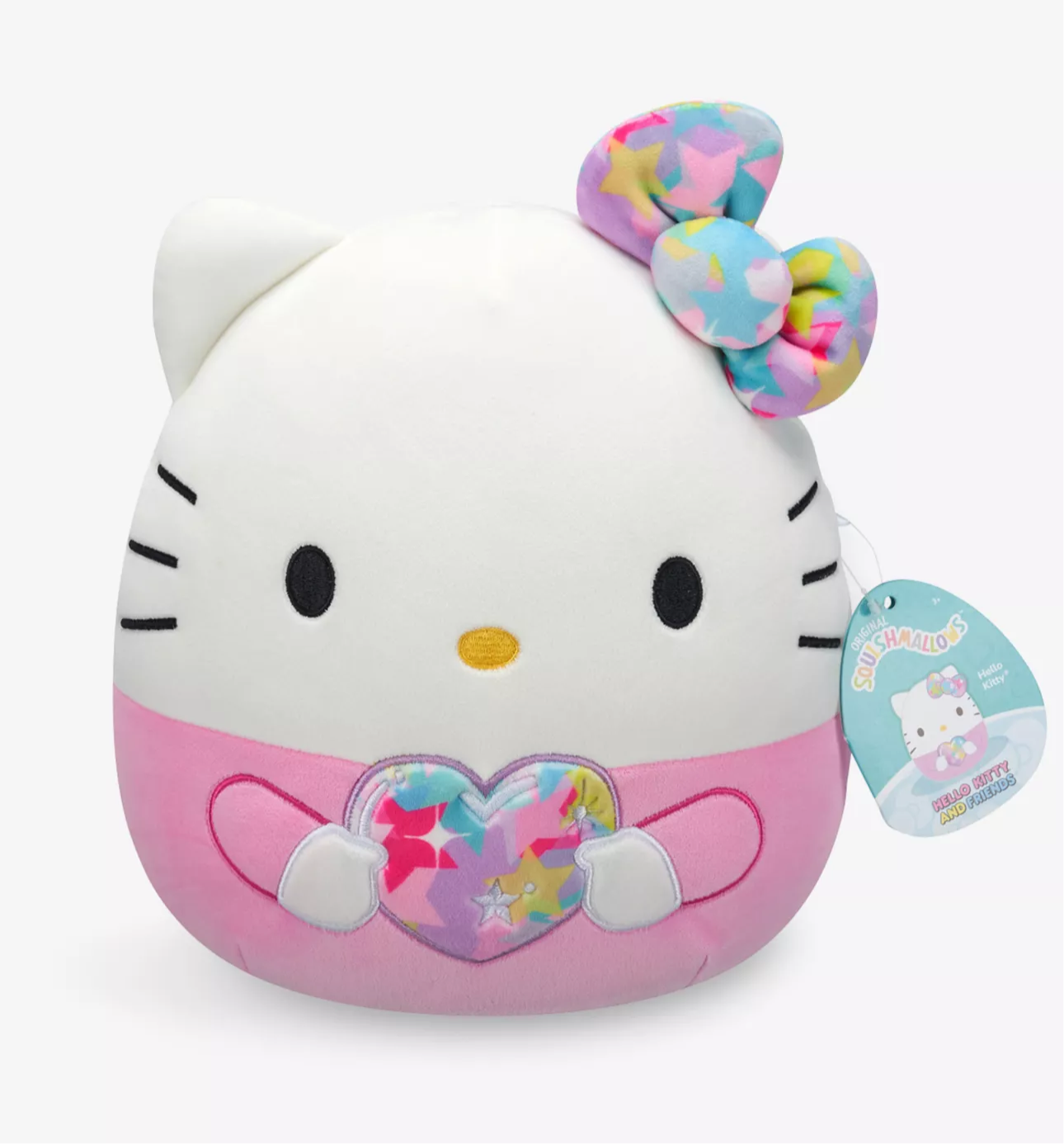 Squishmallows Sanrio Hello Kitty in Star Shine Outfit 8 Inch Plush Soft Toy