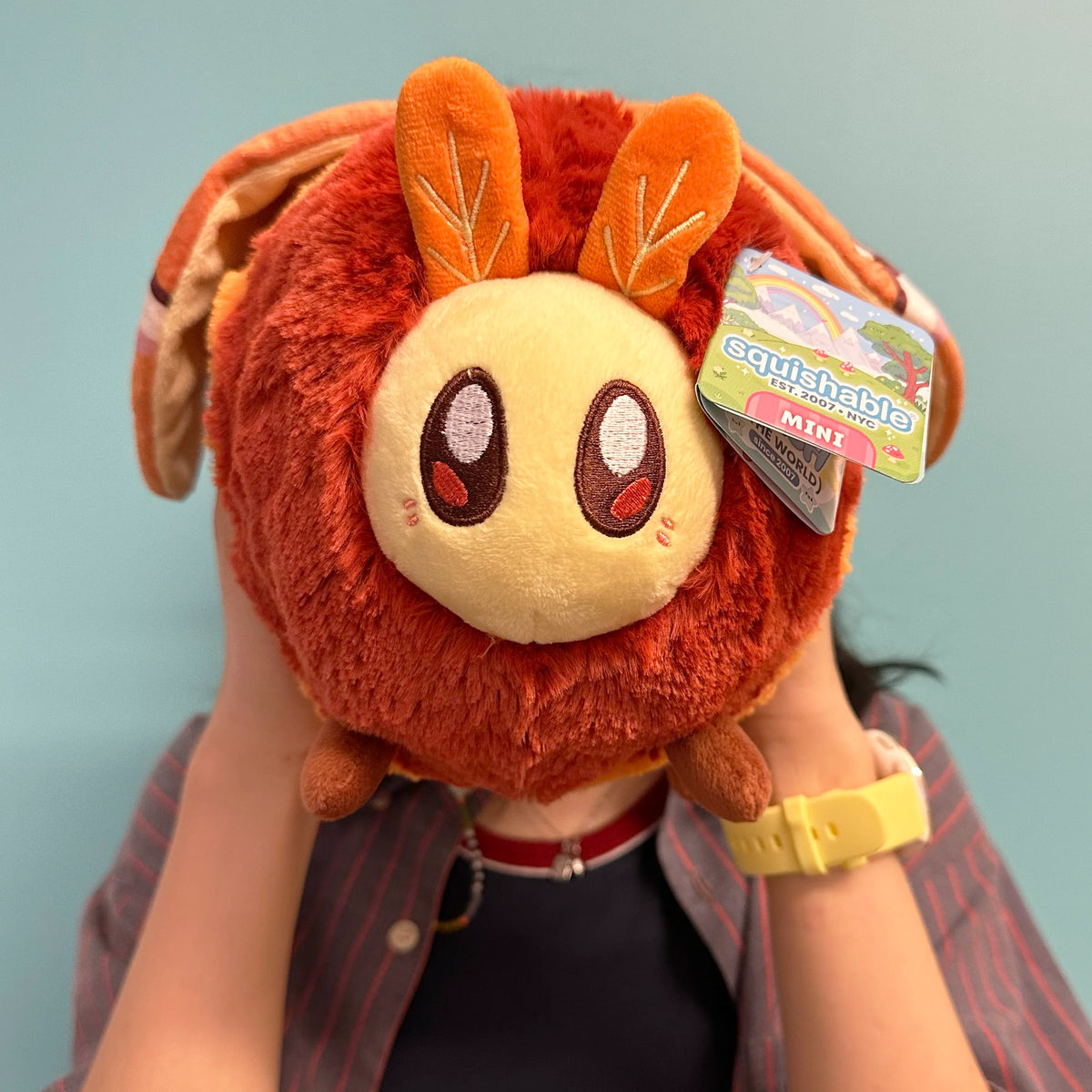 Squishable Atlas Moth Mini Plush Soft Toy