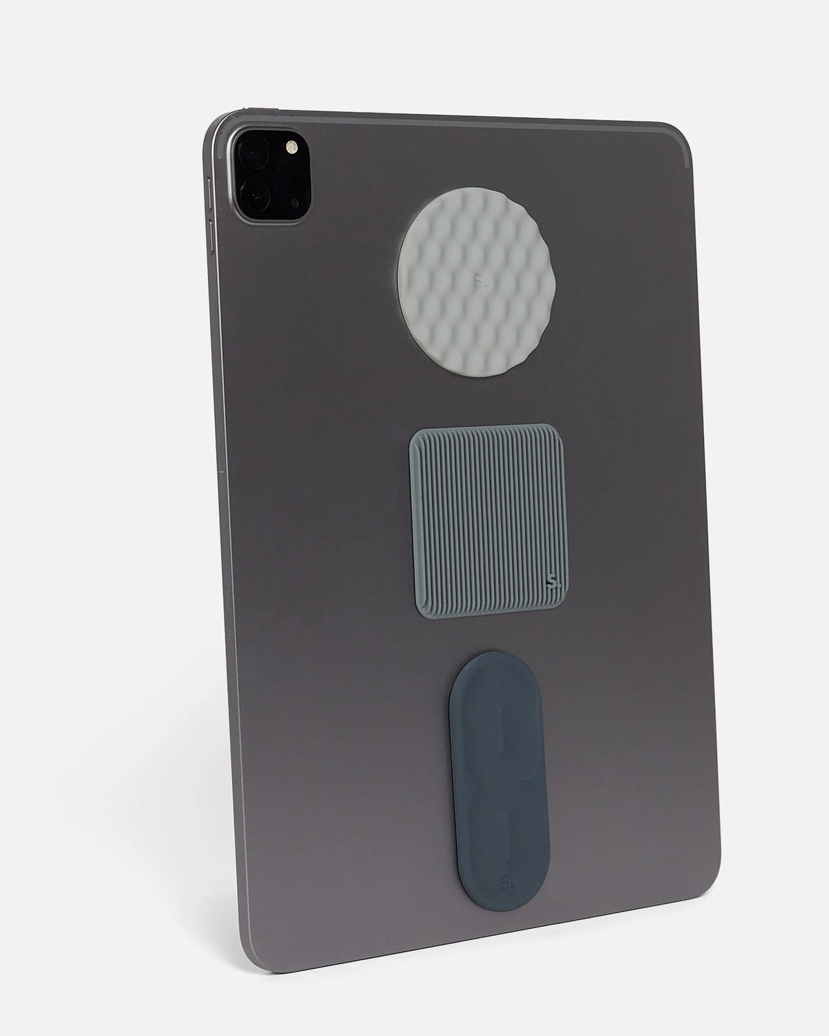 SPEKS Slabs Textured Silicone Sensory Stickers 3 Pack - Grey Version