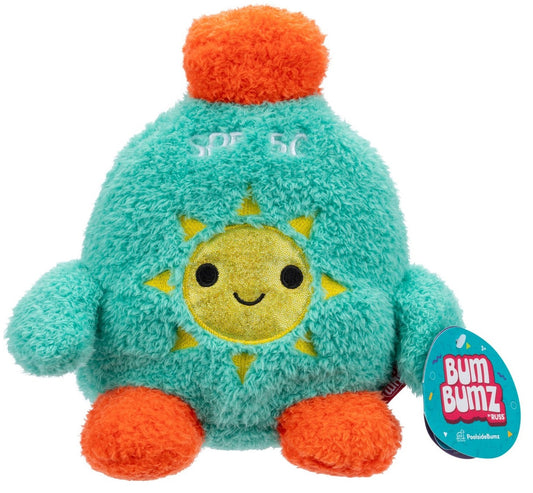 BumBumz Poolside Bumz Sol the Sunscreen 7.5 Inch Plush Beanie Filled Toy