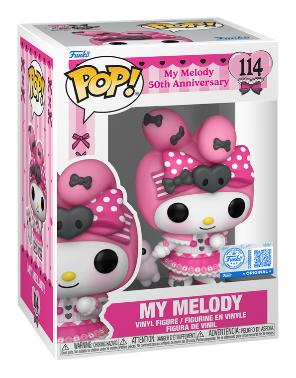 Pop! Vinyl Sanrio Hello Kitty - 50th Anniversary of My Melody 114 Kawaii Collectable Figure