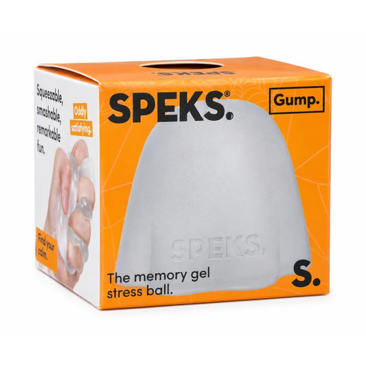 SPEKS Gump Ghost, Halloween Memory Gel Stress Ball Fidget Toy 6cm (x1 Supplied - Limited to one per household)