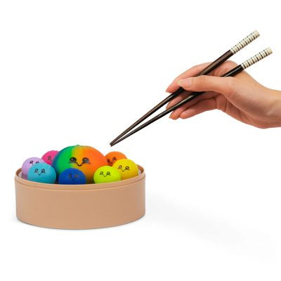 Scrunchems Mega Rainbow Dumpling Fidget Toy Set – 9 Pieces