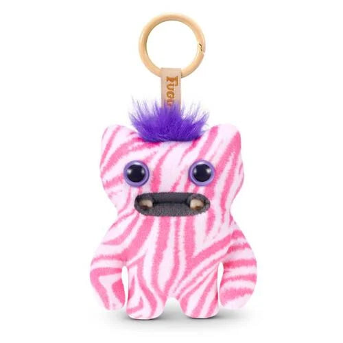 Fuggler Baby Pinkles Wide Eyed Weirdo Keyring Bag Charm Funny Ugly Monster Plush Soft Toy (Approx 5 Inch)