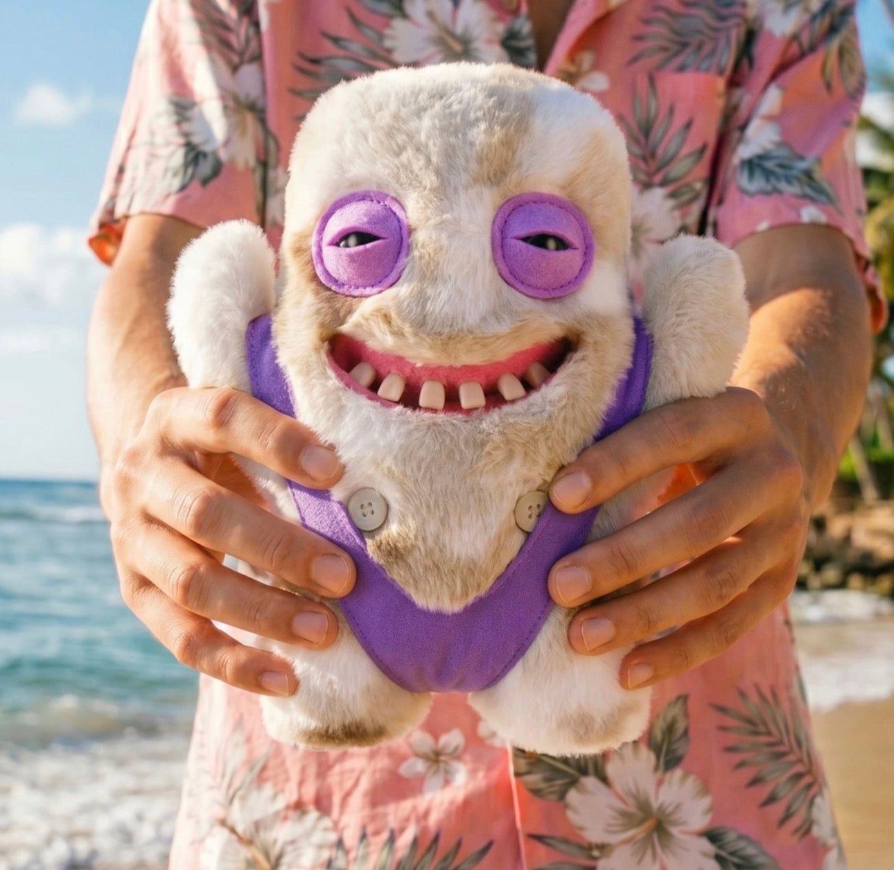 Fuggler Nipple Fuggs Shameless Goof Funny Ugly Monster Plush Soft Toy (Approx 9 Inch)