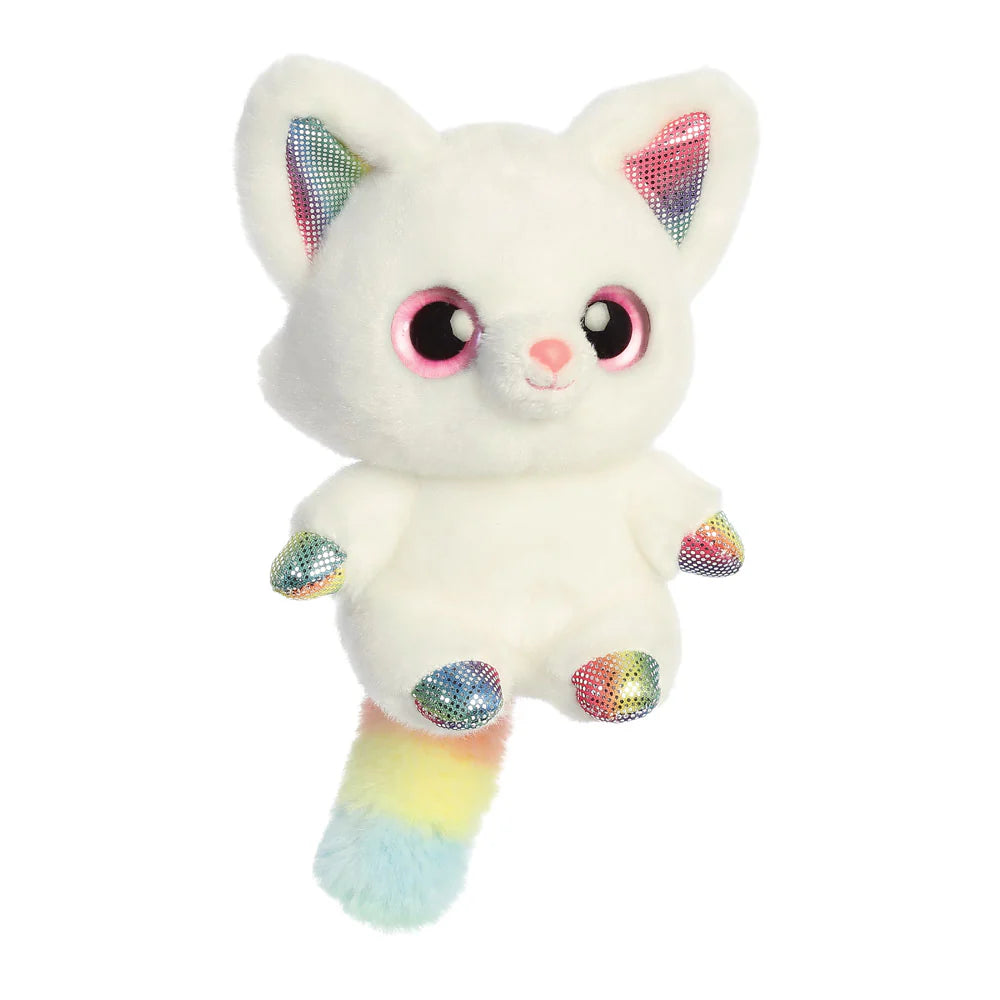 Aurora YooHoo Rainbow Pammee the Fennec Fox 5 Inch Plush Soft Toy