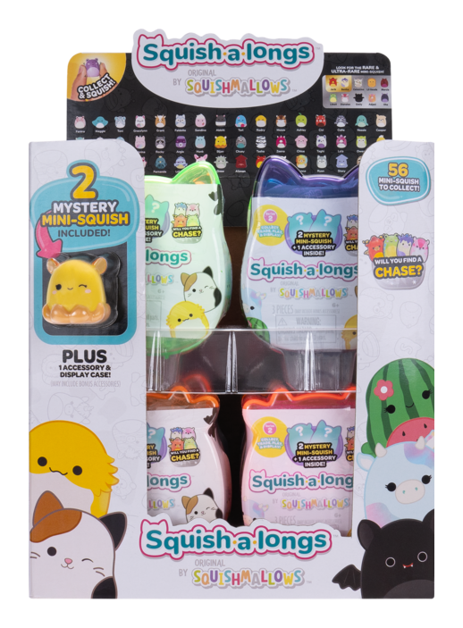 Squish-A-Longs by Original Squishmallows Series 2 Blinds (x1 Pack Supplied)