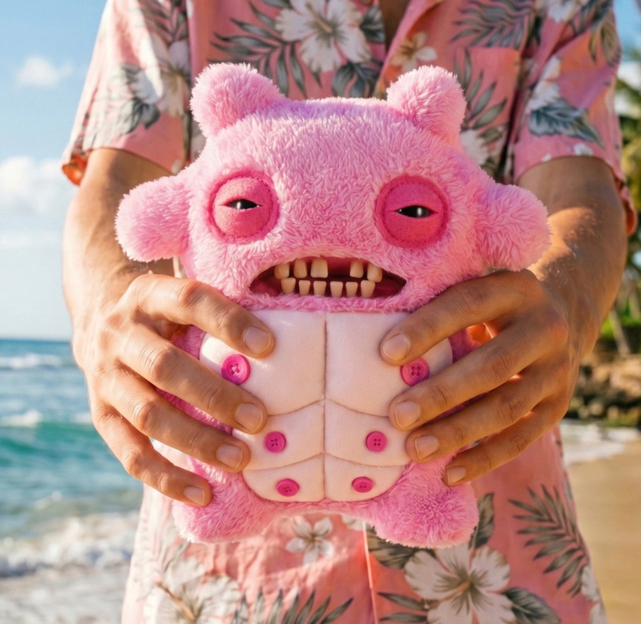 Fuggler Nipple Fuggs Sir Nobbynuts Funny Ugly Monster Plush Soft Toy (Approx 9 Inch)