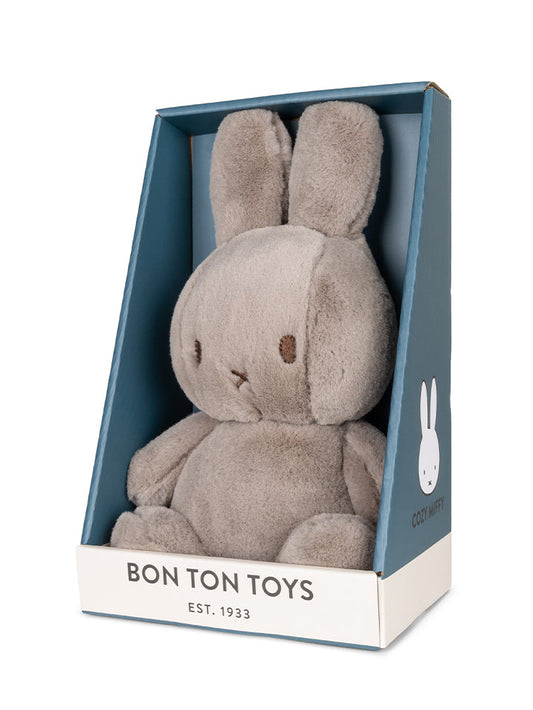Miffy Cozy Taupe Plush Soft Toy in Gift Box 23cm
