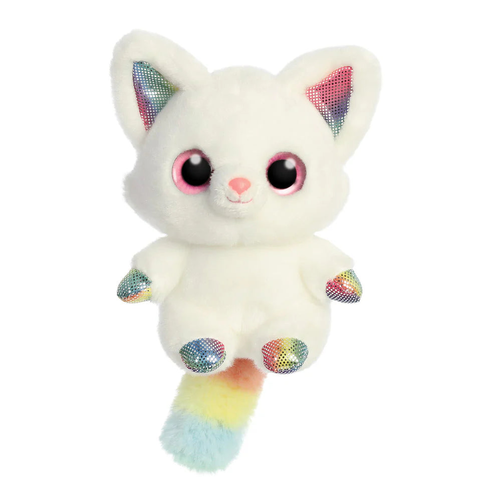 Aurora YooHoo Rainbow Pammee the Fennec Fox 5 Inch Plush Soft Toy