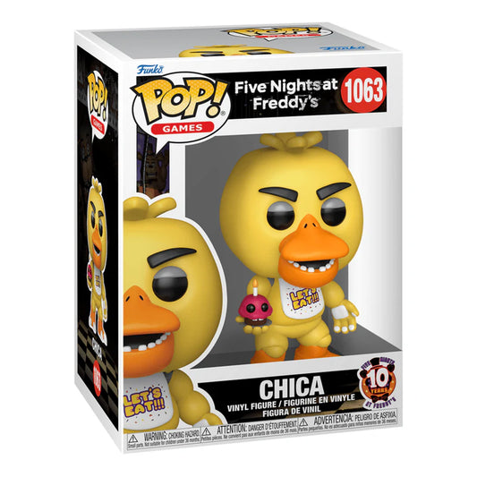 Funko Pop! Vinyl Five Nights at Freddy’s 10th Anniversary Chica 1063