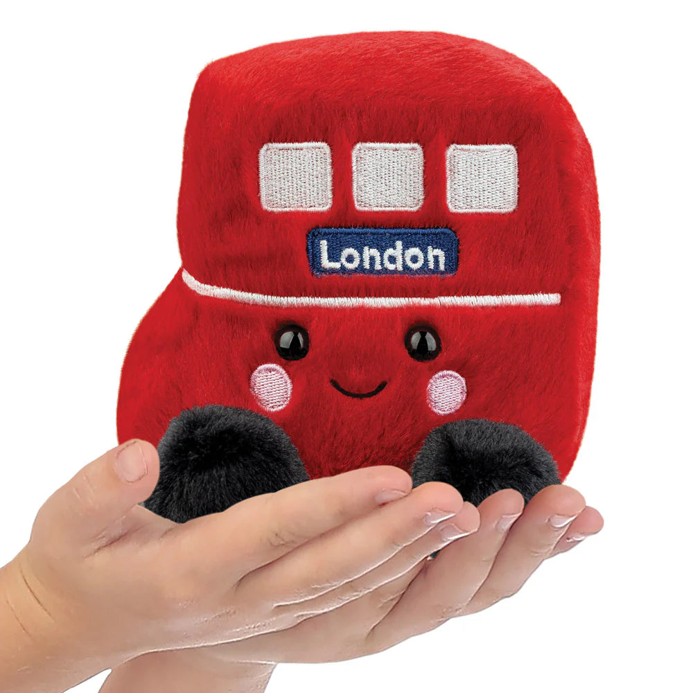 Palm Pals Bertie the Red Bus 5 Inch Plush Soft Toy