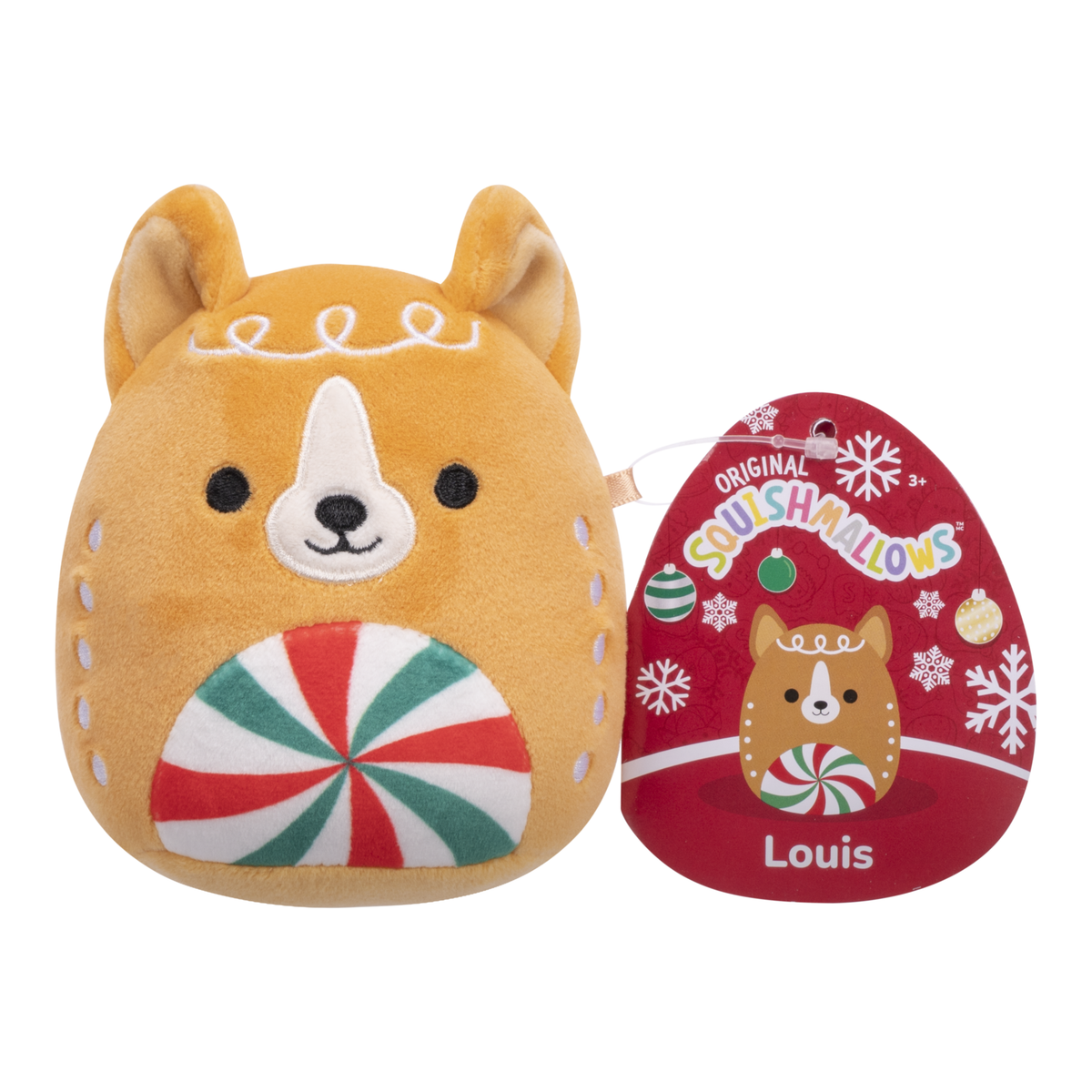 Squishmallows Christmas Mystery Squad 4 Inch Blind Plush Capsule (x1 Supplied)