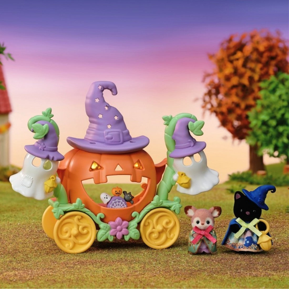 Sylvanian Families Pumpkin Carriage Set