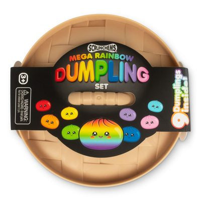Scrunchems Mega Rainbow Dumpling Fidget Toy Set – 9 Pieces