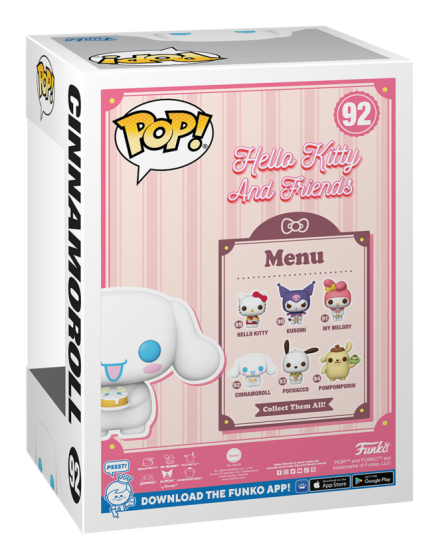 Funko Pop! Vinyl Hello Kitty - Cinnamoroll with Cake 92