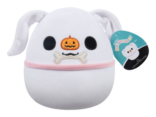 Squishmallows Nightmare Before Christmas Zero with Bone 8 Inch Plush Soft Toy