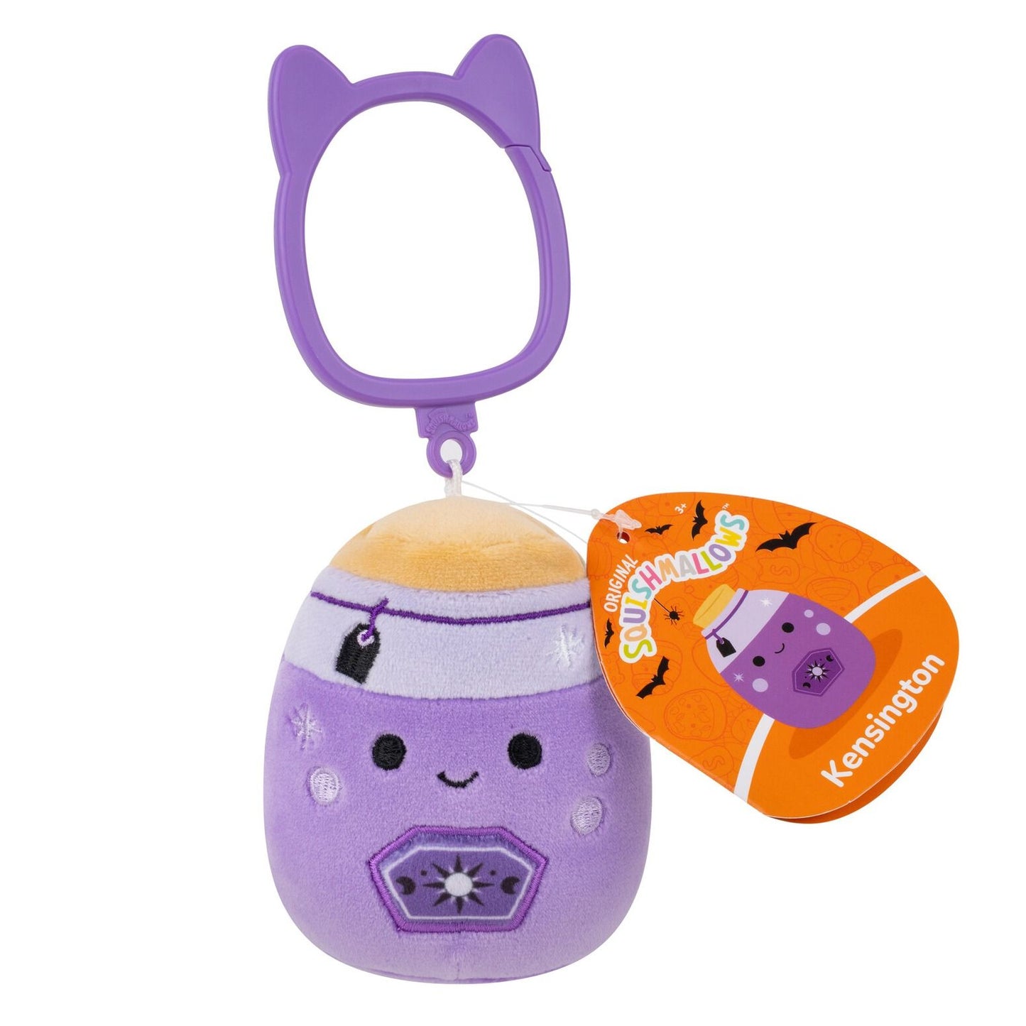 Squishmallows Halloween Kensington the Potion 3.5" Clip-On Plush