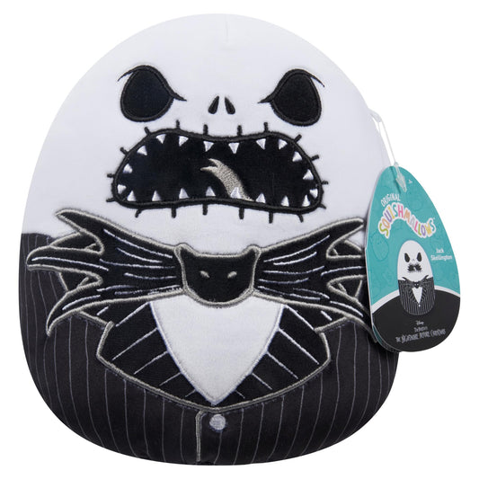 Squishmallows Nightmare Before Christmas Jack Skellington Angry Face 8 Inch Plush Soft Toy