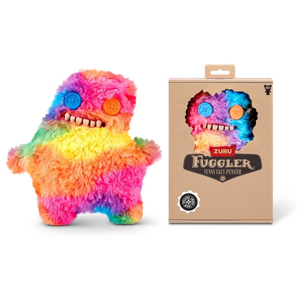 Fuggler Chaos Crew Sir Splodge-A-Lot  Funny Ugly Monster Plush Soft Toy (Approx 9 Inch)