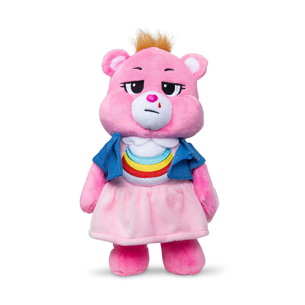 Care Bears x Stranger Things - Cheer Bear as Eleven 22cm Plush Soft Toy