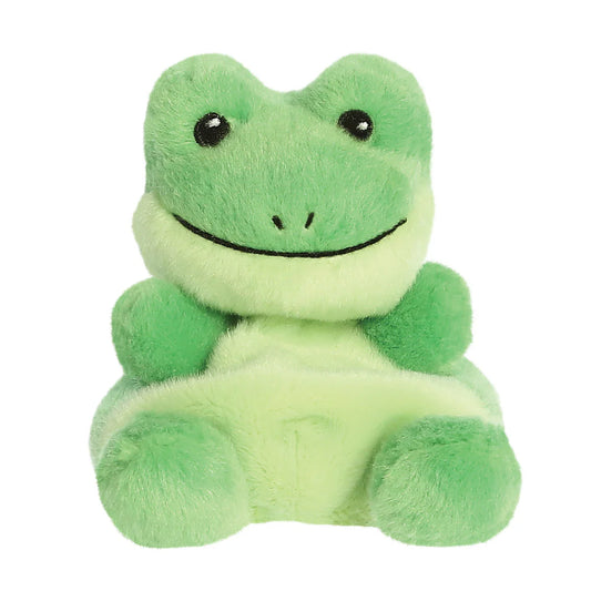 Palm Pals Ribbits Frog 5 Inch Plush Soft Toy