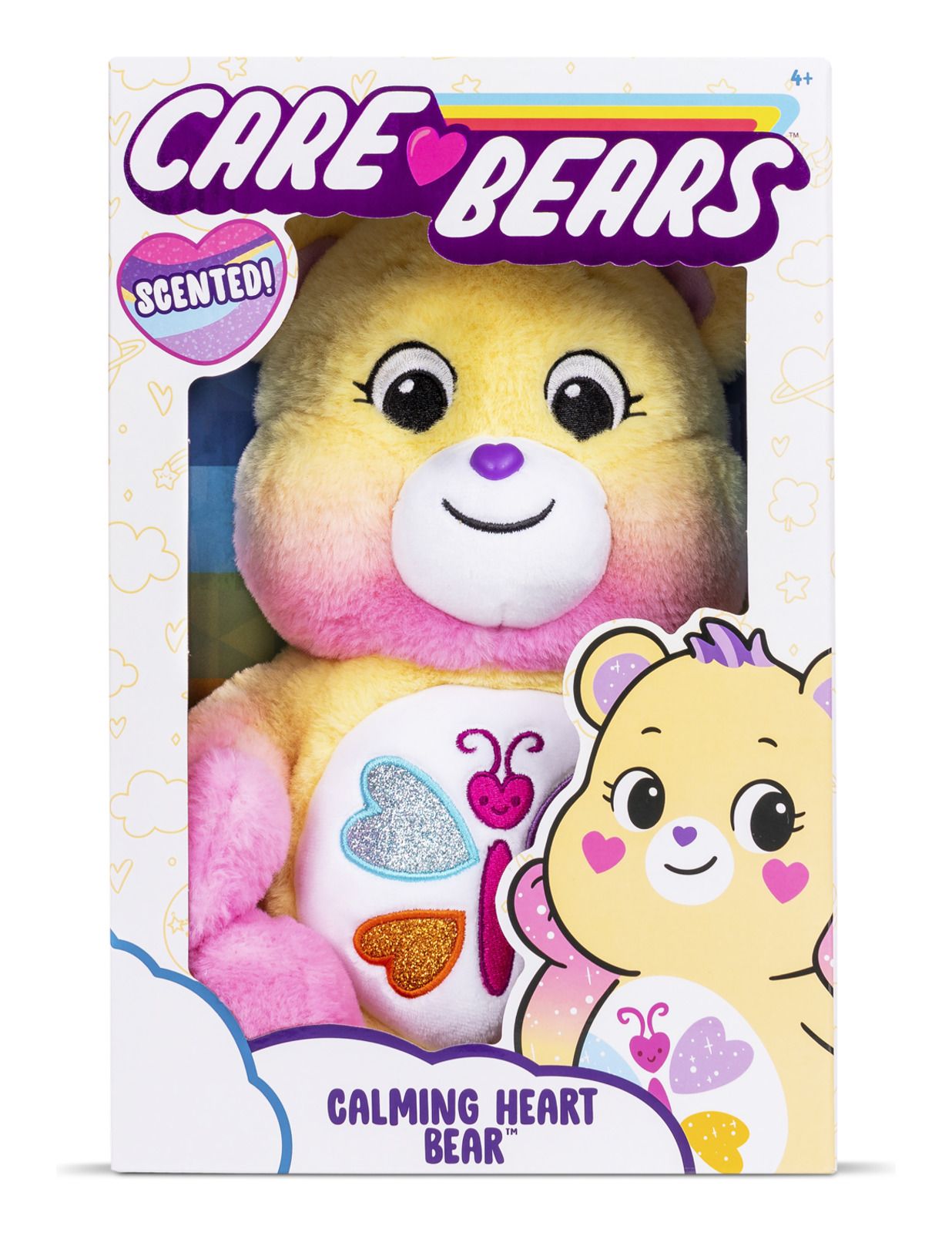 Care Bears 35cm Calming Heart Bear Scented Plush Soft Toy