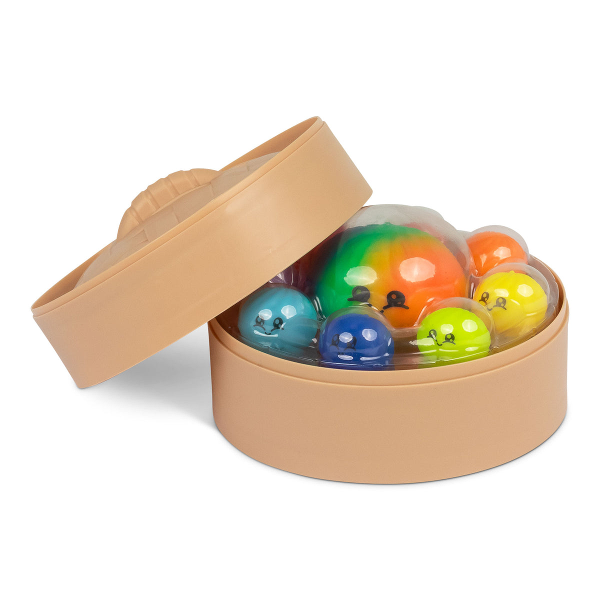Scrunchems Mega Rainbow Dumpling Fidget Toy Set – 9 Pieces