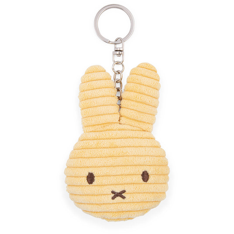 Miffy Corduroy Buttercream Yellow Keyring 10cm