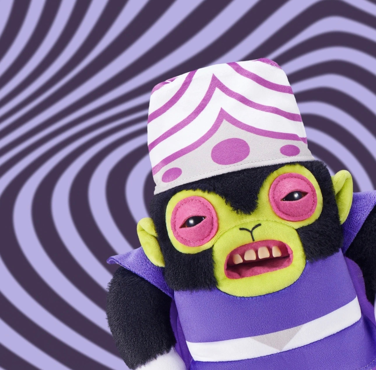 Fuggler x The Powerpuff Girls Mojo Jojo by ZURU Plush (Approx 9 Inch)