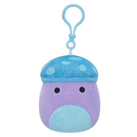 Squishmallows Pyle the Mushroom Clip On Keychain 3.5 Inch
