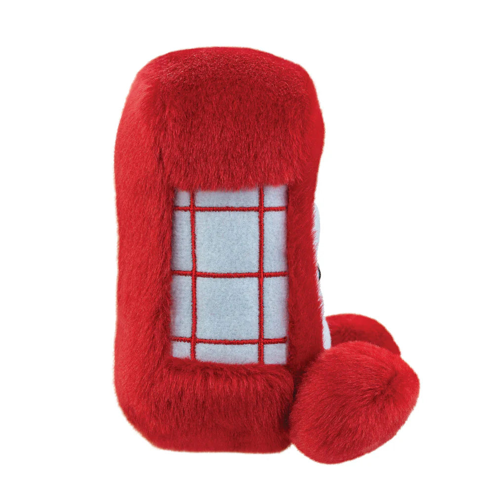 Palm Pals Hattie the Telephone Box 5 Inch Plush Soft Toy