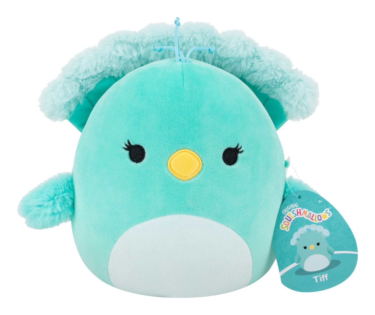 Squishmallows Tiff the Peacock 7.5 Inch Plush Soft Toy