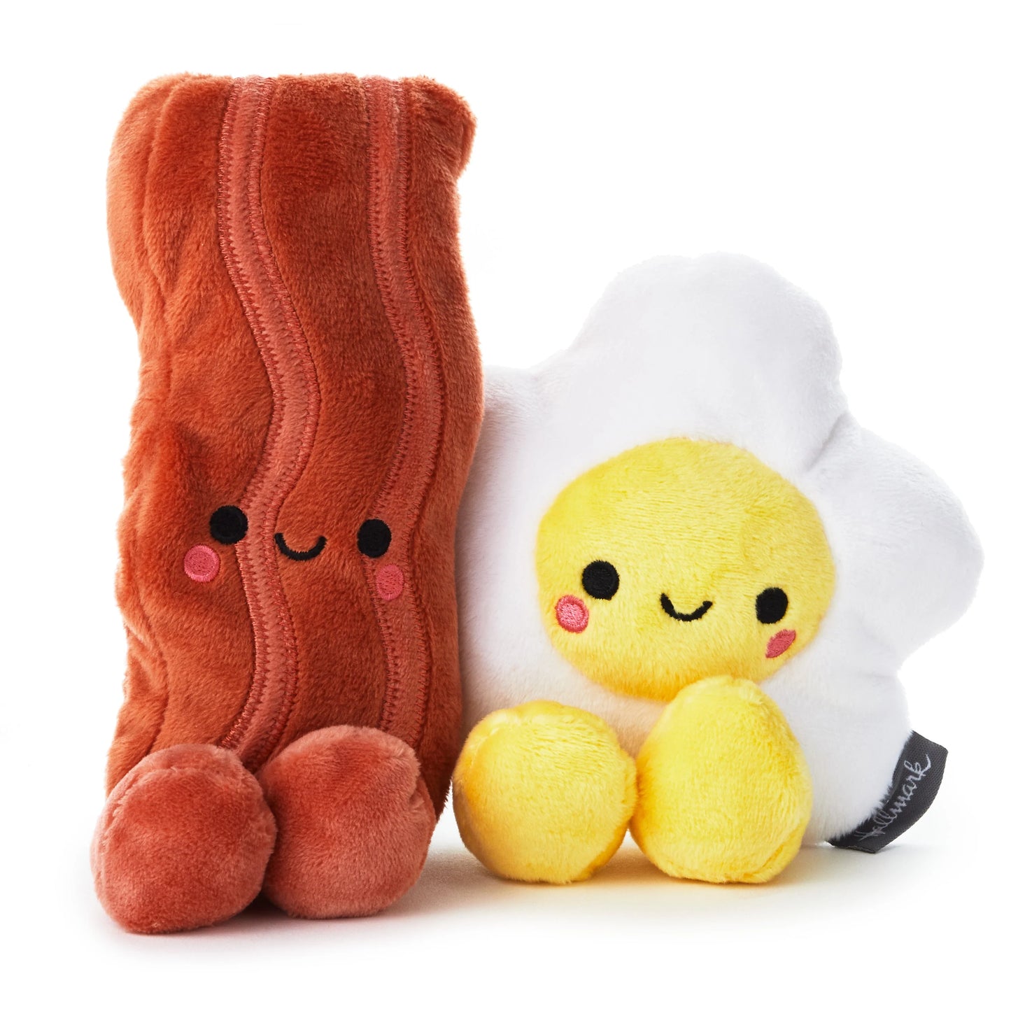 Hallmark Better Together Bacon & Egg Magnetic Plush Soft Toy Pair