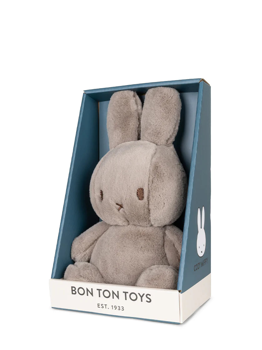 Miffy Cozy Taupe Plush Soft Toy in Gift Box 23cm