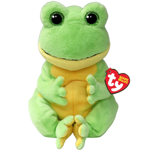 Ty Beanie Bellies Buddies Snapper the Frog 9 Inch Medium Plush Soft Toy