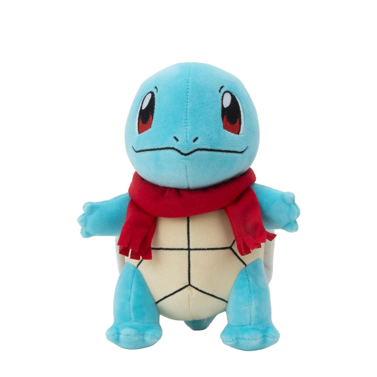 Pokémon Holiday Squirtle With Red Scarf 8 Inch Plush Soft Toyi