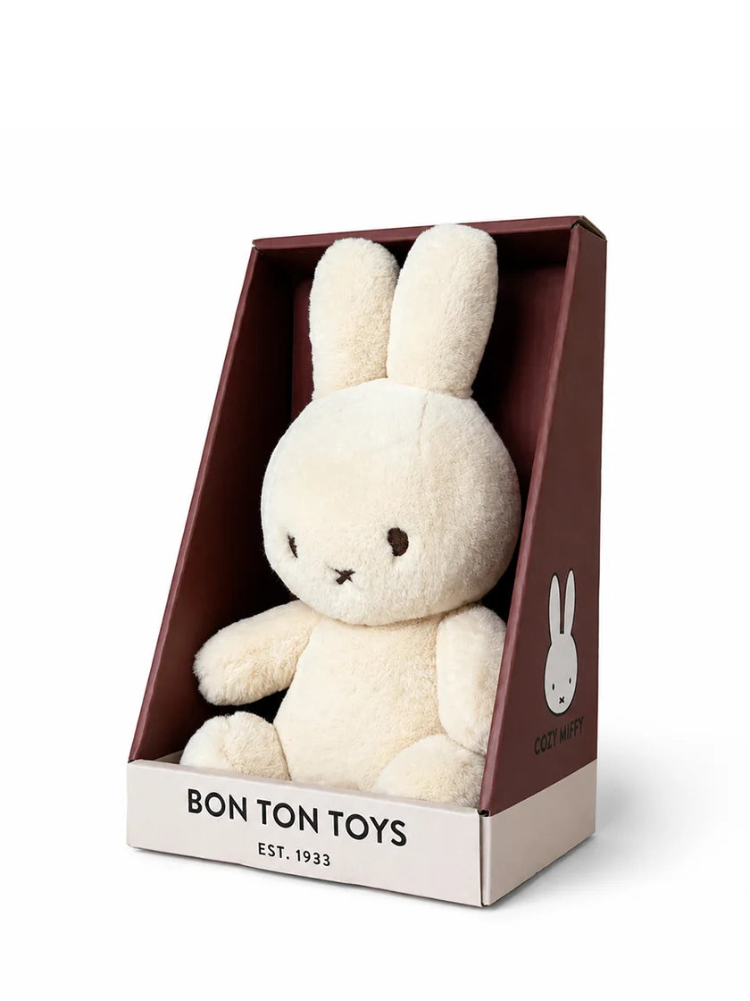 Miffy Cozy Cream Plush Soft Toy in Gift Box 23cm