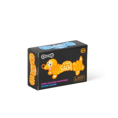 Scrunchems Sugar Sausage Dog Fidget Toy – 1 Supplied