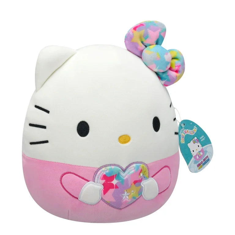 Squishmallows Sanrio Hello Kitty in Star Shine Outfit 10 Inch Plush Soft Toy