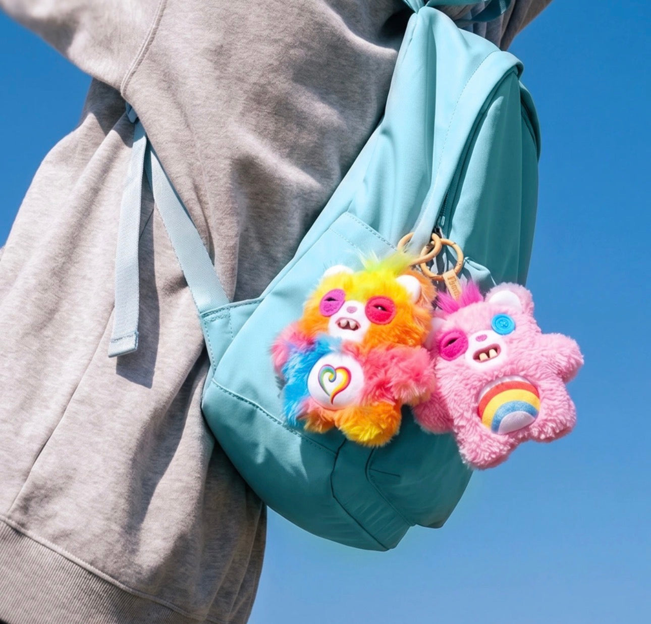 Fuggler x Care Bears by ZURU 5 Inch Plush Keyring Mystery Box (x1 Supplied)