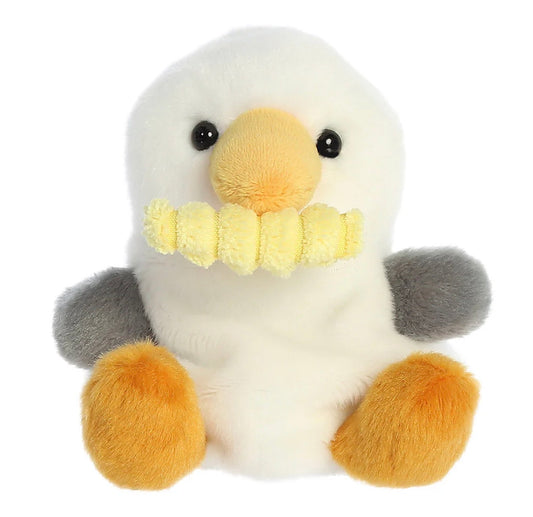 Palm Pals Buoy Seagull With Fry 5 Inch Plush Soft Toy