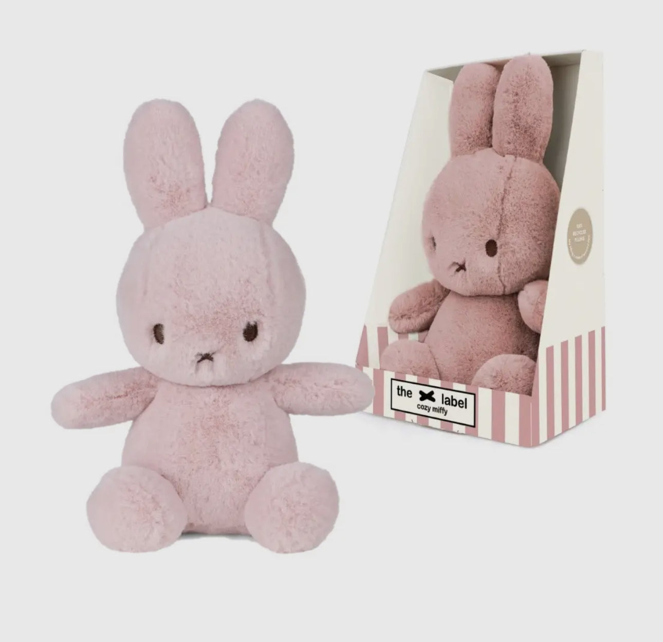 Miffy Cozy Pink Plush Soft Toy in Gift Box 23cm