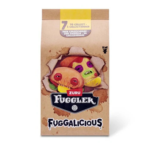 Fuggler Fuggalicious Funny Ugly Monster Plush Soft Toy Mystery Blind Bag (x1 Supplied)