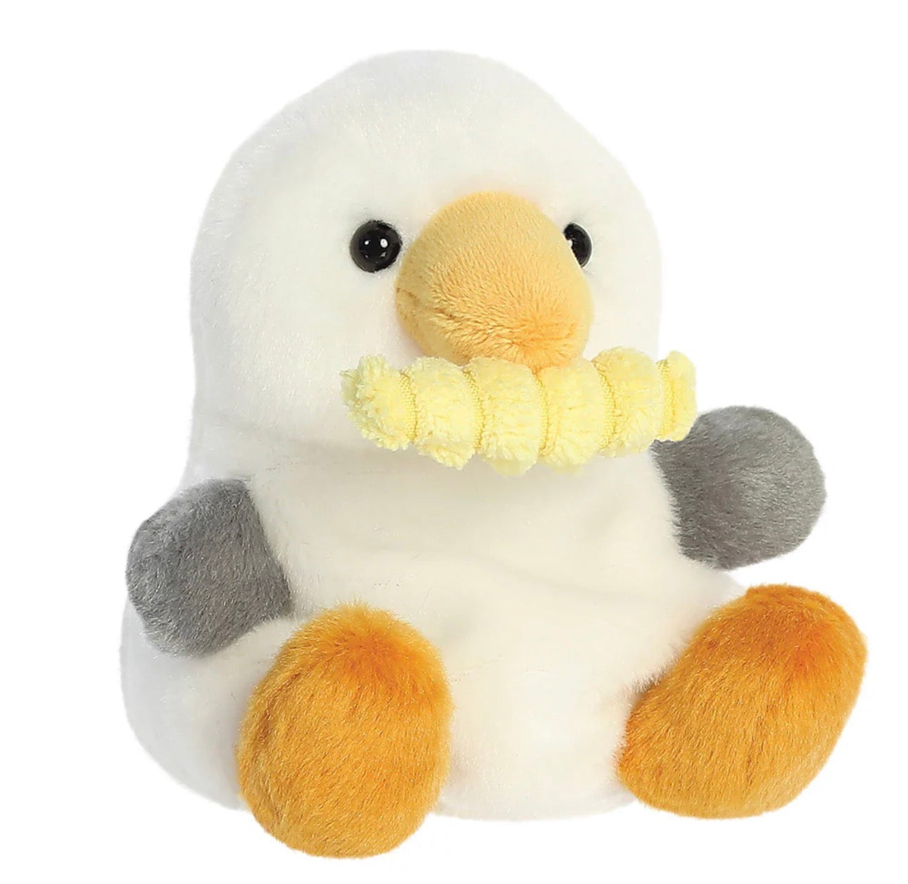 Palm Pals Buoy Seagull With Fry 5 Inch Plush Soft Toy