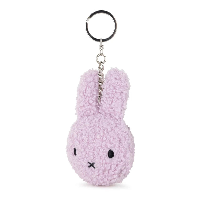 Miffy Tiny Teddy Keyring Lavender 10cm - 100% Recycled