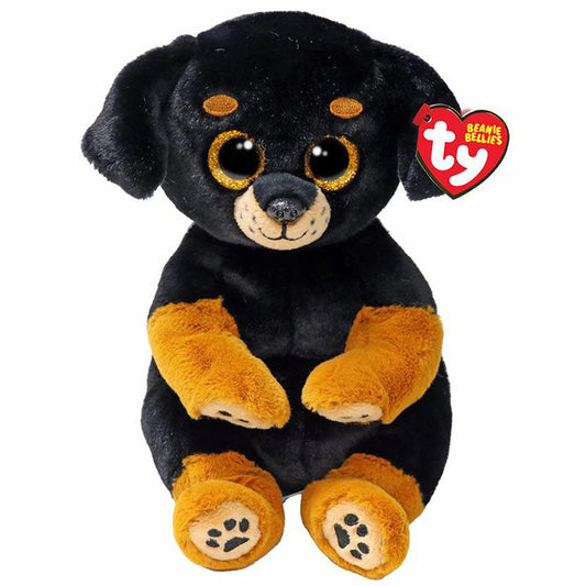 Ty Beanie Bellies Randi the Rottweiler Dog 6 Inch Plush Soft Toy