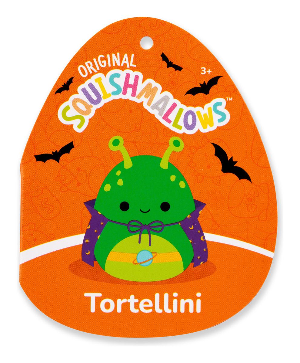 Squishmallows Tortellini the Alien 7.5 Inch Halloween Plush Soft Toy